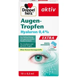 Doppelherz Augen-Tropfen Hyaluron 0,4 % Extra