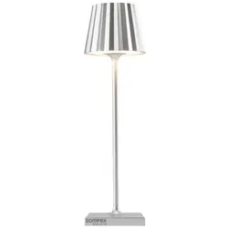 LED-Tischleuchte Troll Nano sompex silberfarben, 4.7xFuß 5.6 cm