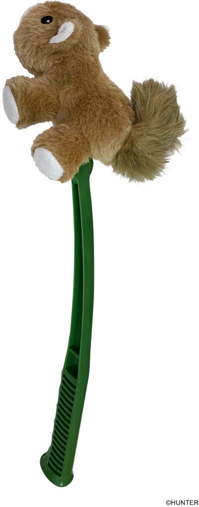DOG SPORT HUNTER Wurf-Hundespielzeug FLINGERZ™ Furry Eichhörnchen, 59 cm