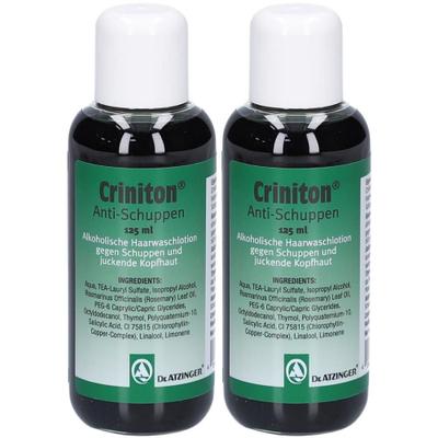 Criniton Anti Schuppen Lösung 2x 2x125 ml