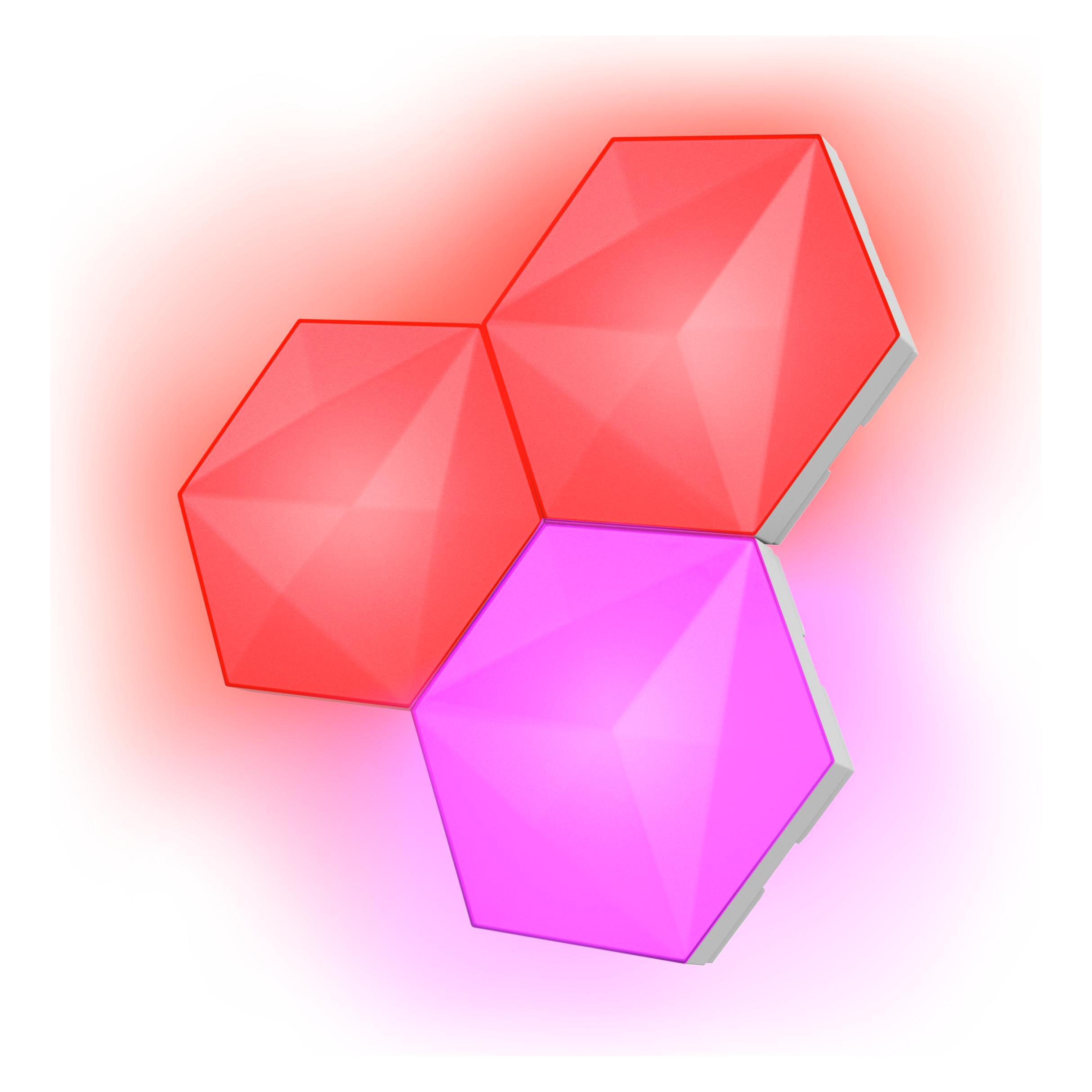 Trust Gxt903 Vybz LED Hexagon Panels (Mehrfarbig, RGB) (25422)