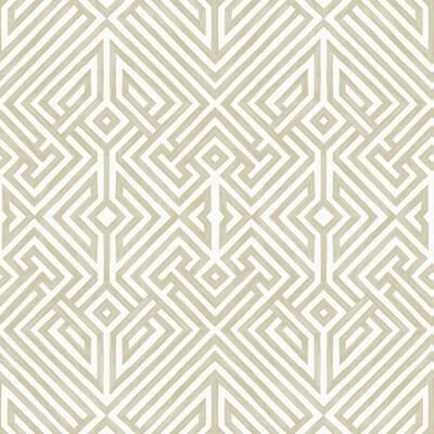 A-Street Prints Lyon Gold Geometric Key Wallpaper