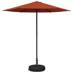 vidaXL Garten-Schirm mit Fuß 230 x 230 cm Polyester Rechtwinklig