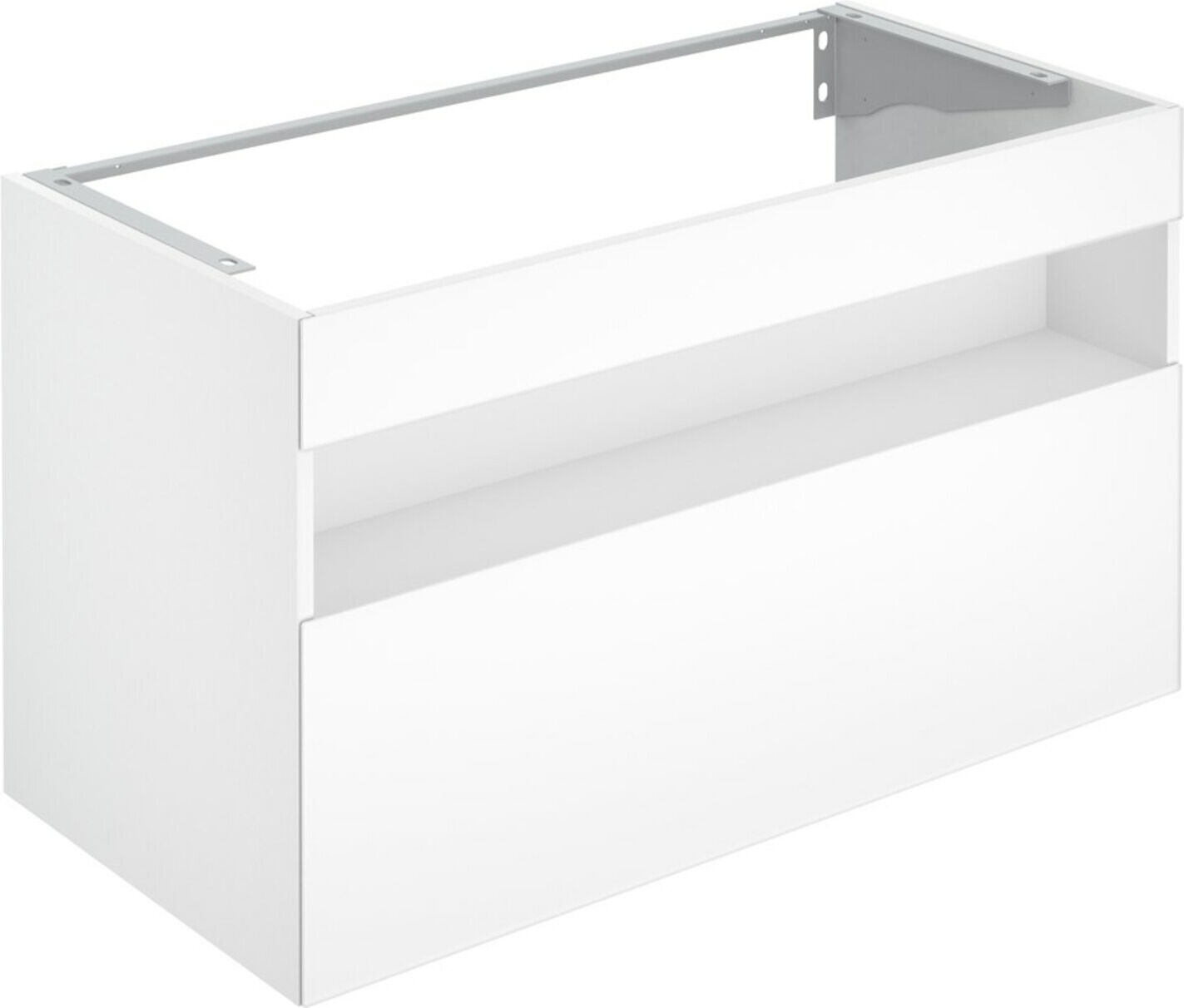 Keuco Waschtischunterschrank Stageline 100x62,5x49cm, Lac I m, G I sat., o. El. (32872290000)