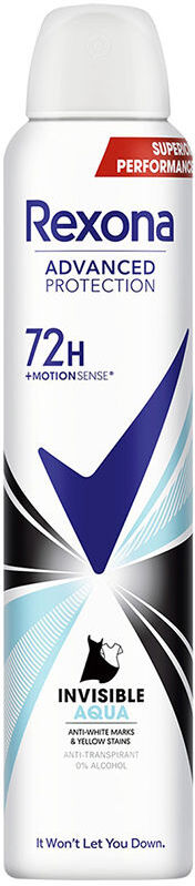 Rexona Invisible Aqua deo vaporizador 200 ml