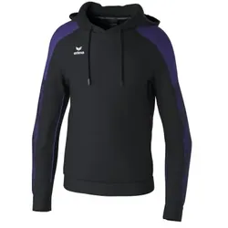 Erima Evo Star Kapuzensweat Kinder - schwarz/ultra violet - 116