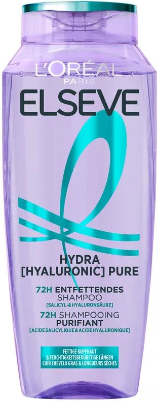 L'Oréal Paris - Shampoo, Hydra Hyaluronic Pure, 250 ml