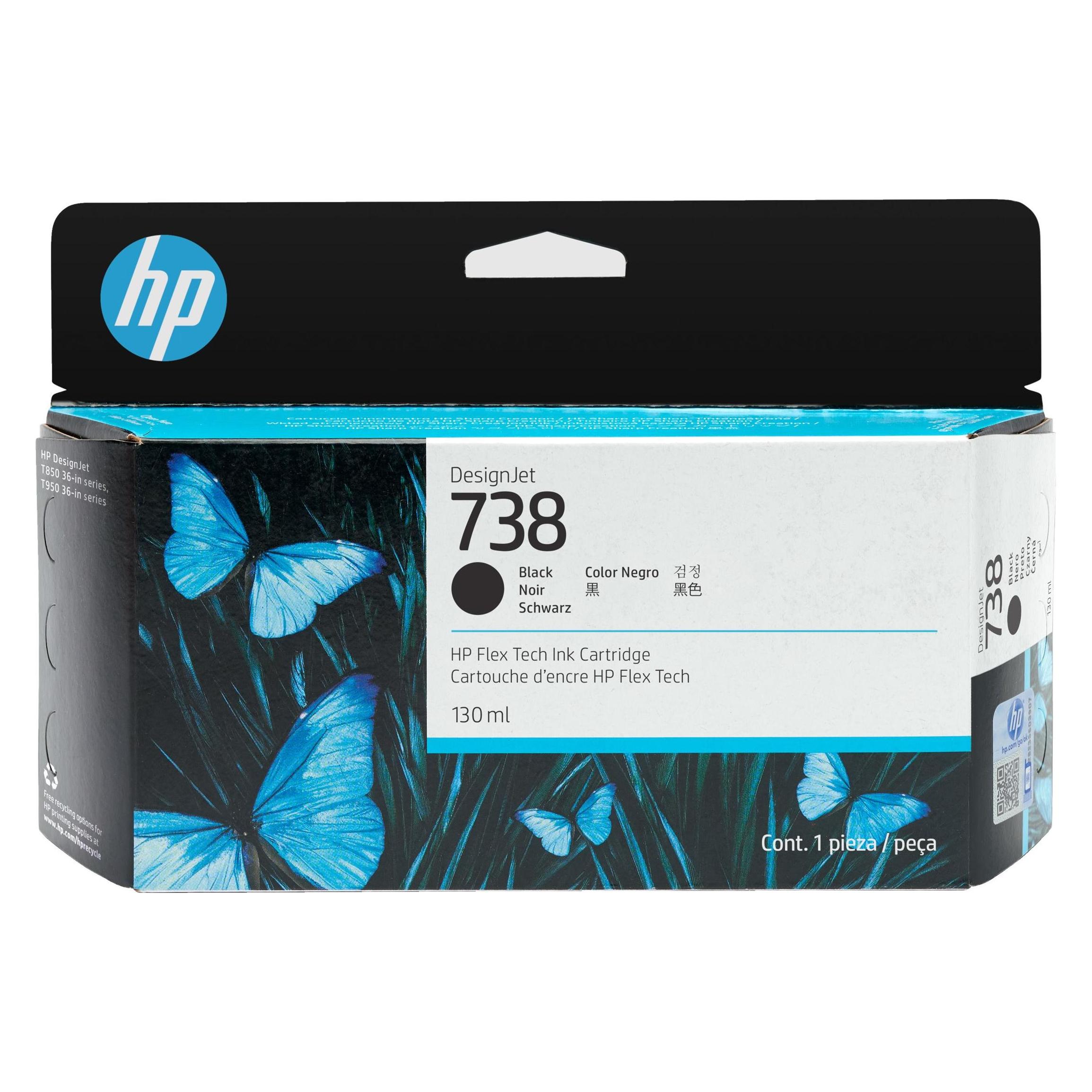HP 738 (BK) (498N8A)