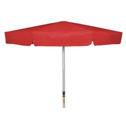 Doppler Sonnenschirm / Großschirm "Alu Expert Teleskop 400", inkl. Schutzhülle,rot,Ø 400 cm