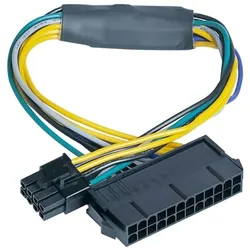 PowerGuard 24-Pin auf 8-Pin Netzteil ATX Kabel Adapter für Dell Optiplex (30 cm, 24 pin ATX, 8 pin EPS), Interne Kabel (PC)