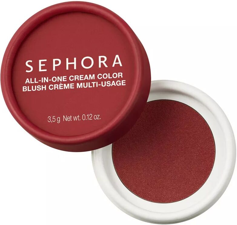 SEPHORA - Vielseitige Rouge-Creme - Natürliche Ausstrahlung + Pflege gegen fahlen Teint, 3.5 g,  Dramatic Plum
