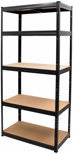 Set STIER Steck-Fachbodenregal Fachlast 350kg BxTxH 900x450x1800 mm