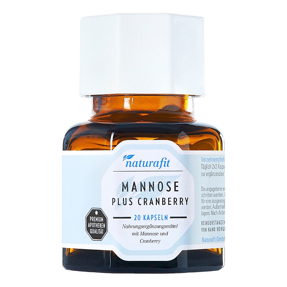 NaturaFit GmbH Naturafit Mannose plus Cranberry Kapseln 16122366