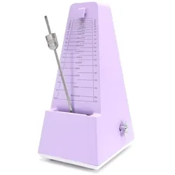 keepdrum Mechanisches Metronom JPQ101PL Lila mit Glocke (Metronom), Zubehör Instrumente, Violett