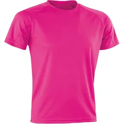 SPIRO Herren Sport Shirt 'Aircool' T-Shirt S287X super pink XXS