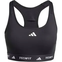 ADIDAS Damen Top Techfit, Größe M in Schwarz Schwarz