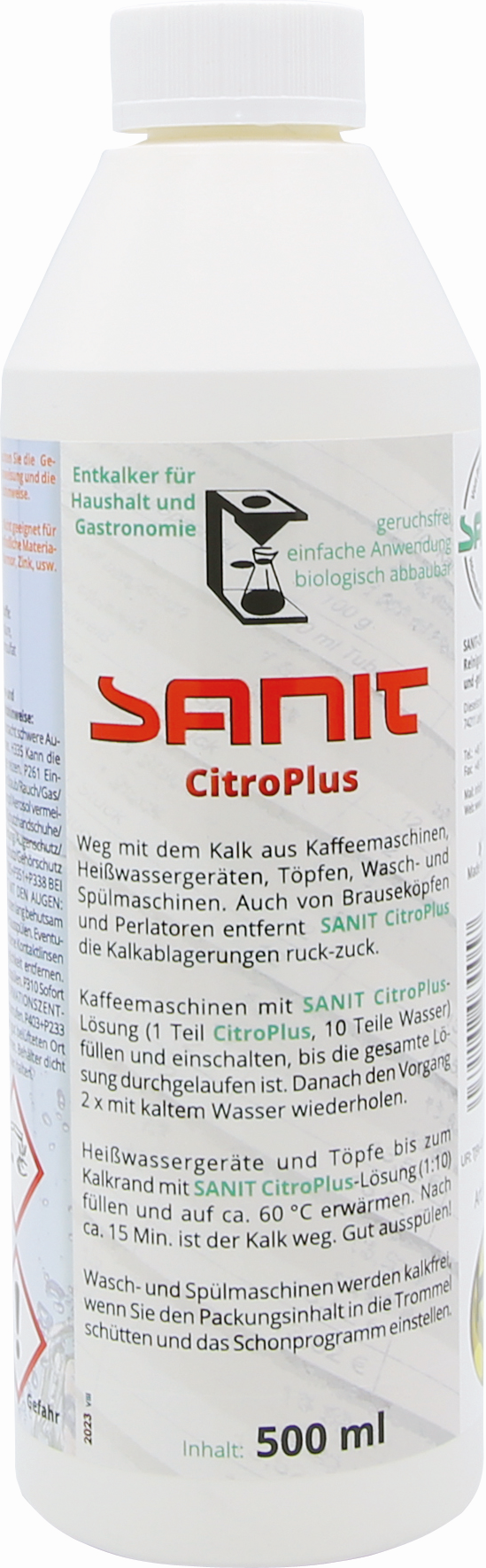 Nettoyant Sanit CitroPlus 3005 500 ml, bouteille