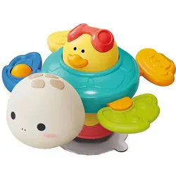Bade-Schildkrötenspielzeug mit Saugnapf und Sound – 15 cm