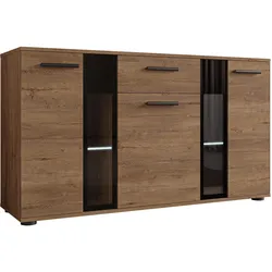 KOMMODE Salsa mit blauer LED Beleuchtung