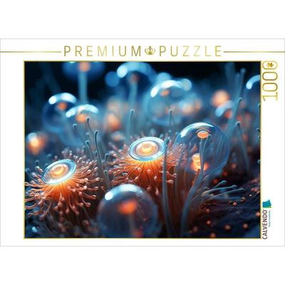 CALVENDO Puzzle Mikroblüten - Mikroorganismen | 1000 Teile Lege-Größe 64x48cm Foto-Puzzle für glückliche Stunden