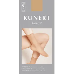Kunert Beauty 7 Söckchen 3er Pack | 35-38 (I) | Cashmere (KU-0540)