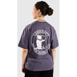 Carhartt WIP Hugging Cats T-Shirt shady purple Gr. S