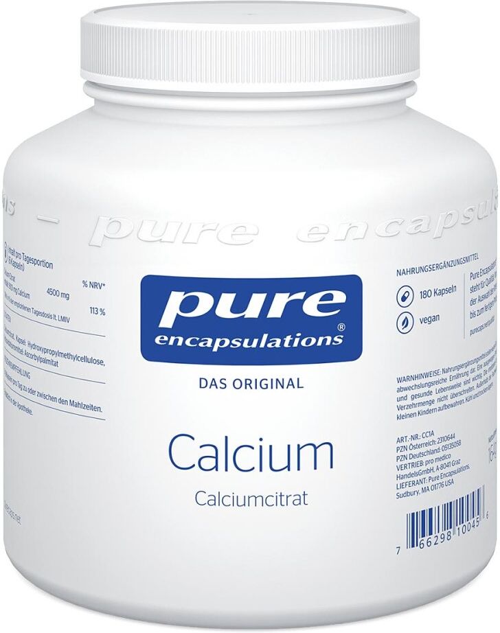 Pure Encapsulations Calcium Calciumcitrat