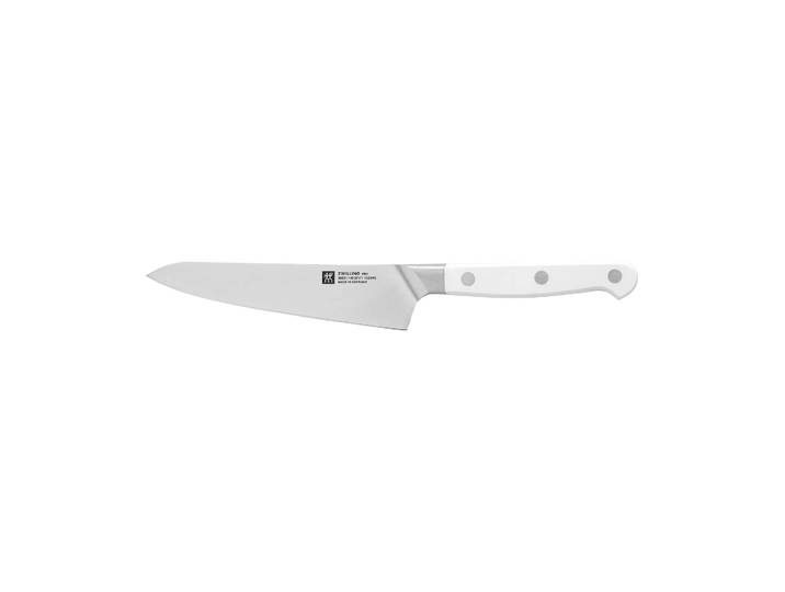 Zwilling Couteau de chef compact Zwilling Pro Le Blanc 14 cm Blanc-acier inoxydable