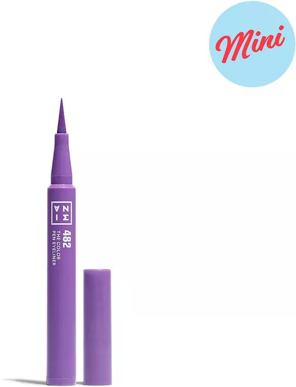 3INA - The Color Pen Eyeliner Mini, 0.6 ml,  Purple