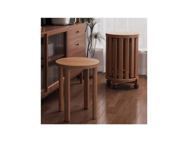 Tabouret musical empilé ménage en bois massif tabouret rond empilable nouveau tabouret chinois petit tabouret bas cuisine salle à manger petit tabouret