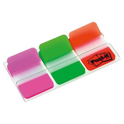 Post-it Haftstreifen Index Strong 686-PGO 22Blatt sortiert 3 St./Pack