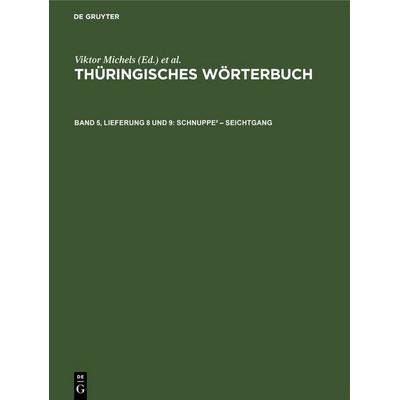 Schnuppe² – Seichtgang, Gebundene Ausgabe von , De Gruyter, 978-3-11-265273-2