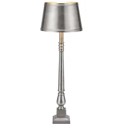 MARKSLÖJD Metallo Tischlampe Silber