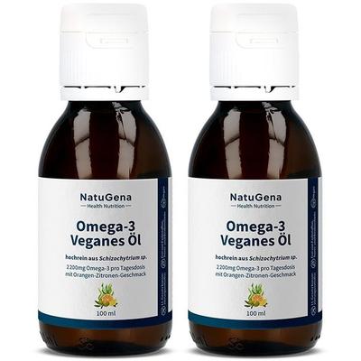 Omega 3 Vegan 2200 MG x2 2x100 ml Öl