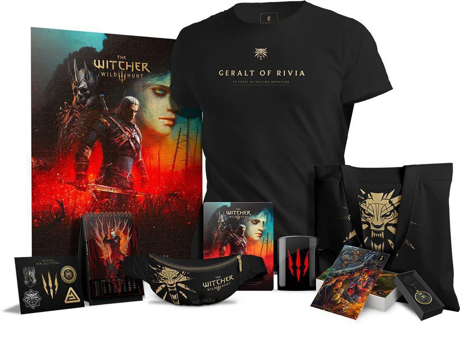 CD Projekt Red The Witcher 3 Wild Hunt 10th Anniversary Monster Slayer Kit Verzamelaarsdoos