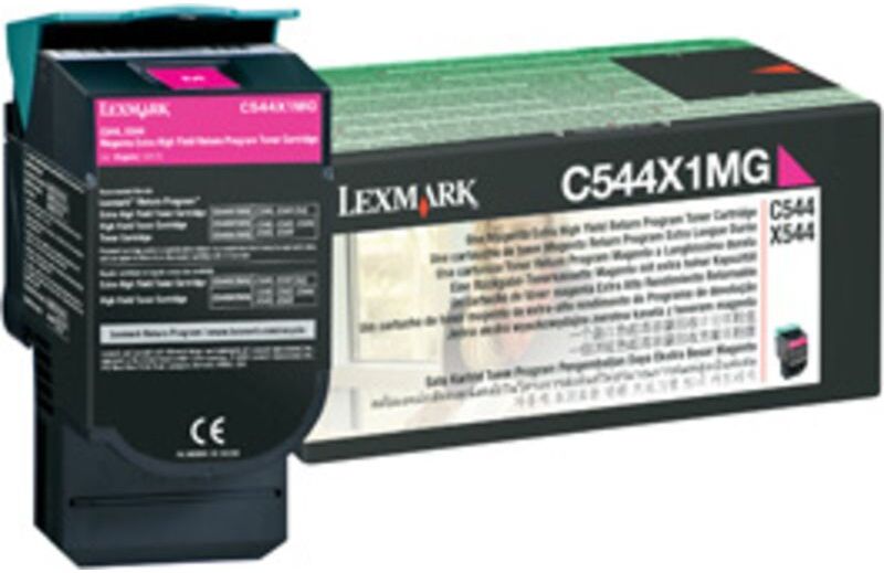 Lexmark C544X1MG - Magenta - Toner - Extra hohe Kapazität