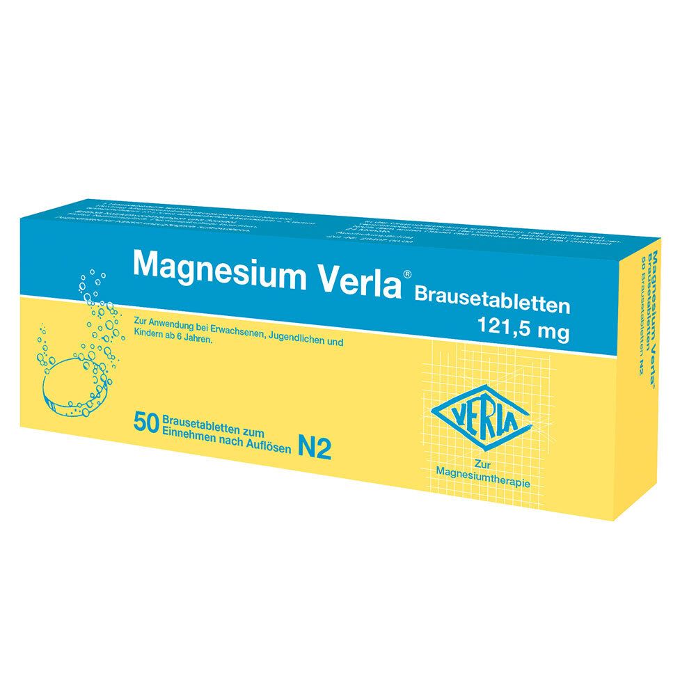 Magnesium Verla Brausetabletten 50 St