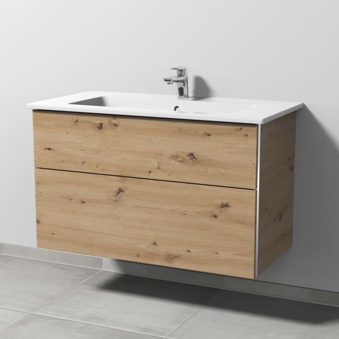 Villeroy & Boch Venticello Waschtisch mit Sanipa 3way Unterschrank 100 cm