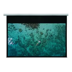 WS GR EcoLine-Motor 16:9, 203x115 cm, mattweiß BE/BL inkl. IR
