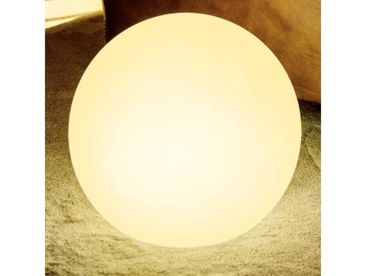Borne lumineuse Buly modèle A Ø 50cm Blanc/Blanc