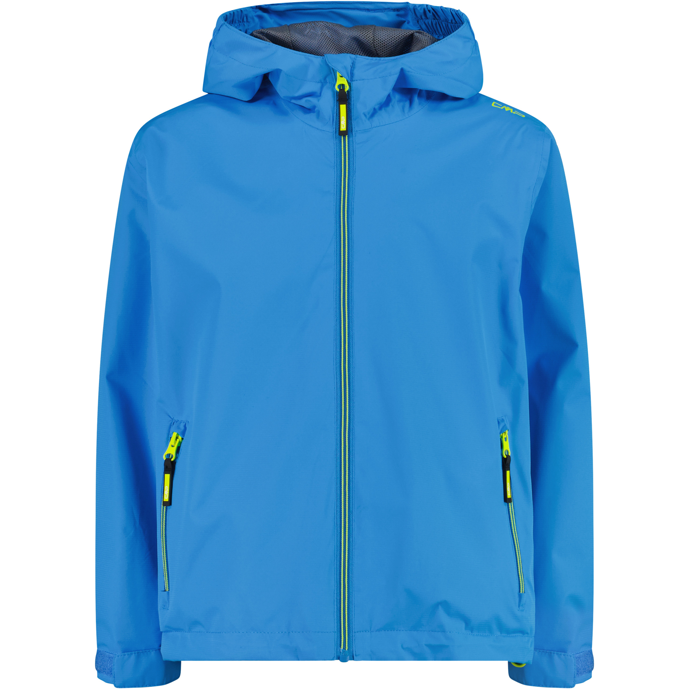 CMP Boys Rain Kinder Regenjacke blau Größe 110 Trekking Klein verpackbar Wasserabweisend