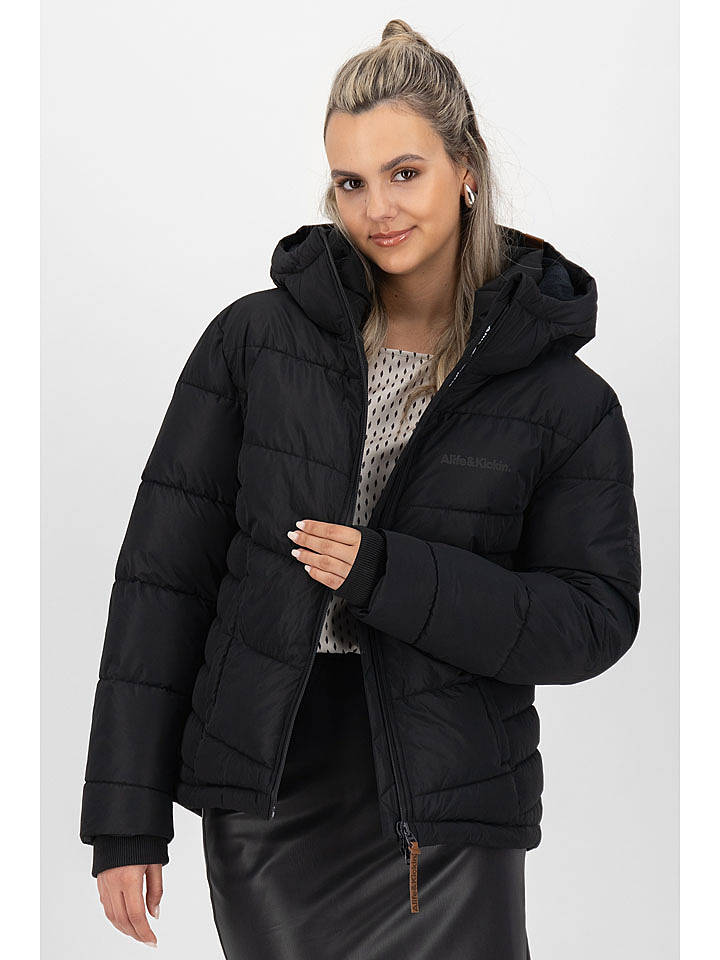 alife and kickin Winterjacke "JuanaAK" in Schwarz - XL