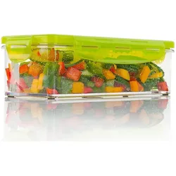 Genius Nicer Dicer Smart 7, Küchenreibe, Grün, Weiss