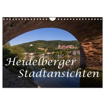 Heidelberger Stadtansichten (Wandkalender 2026 DIN A4 quer), CALVENDO Monatskalender
