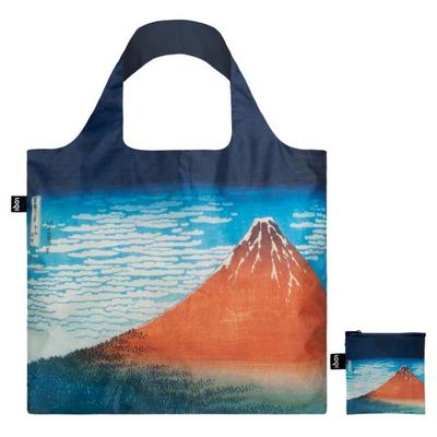KATSUSHIKA HOKUSAI Roter Fuji Recycelte Tasche