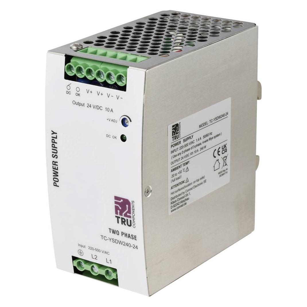 Tru Components TC-14556816 Hutschienen-Netzteil (DIN-Rail) Verbrauch (StandBy) 6 (TC-14556816)