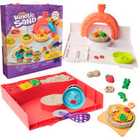 Kinetic Sand - Squish Pizza Set, Spielsand 453 Gramm Sand