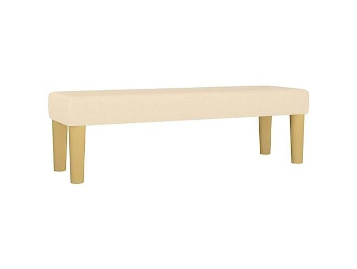 Helloshop26 Sitzbank 100x30x30cm Stoff Creme 02_0010479