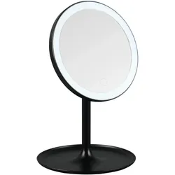 Schminkspiegel Liara Schwarz mit LED
