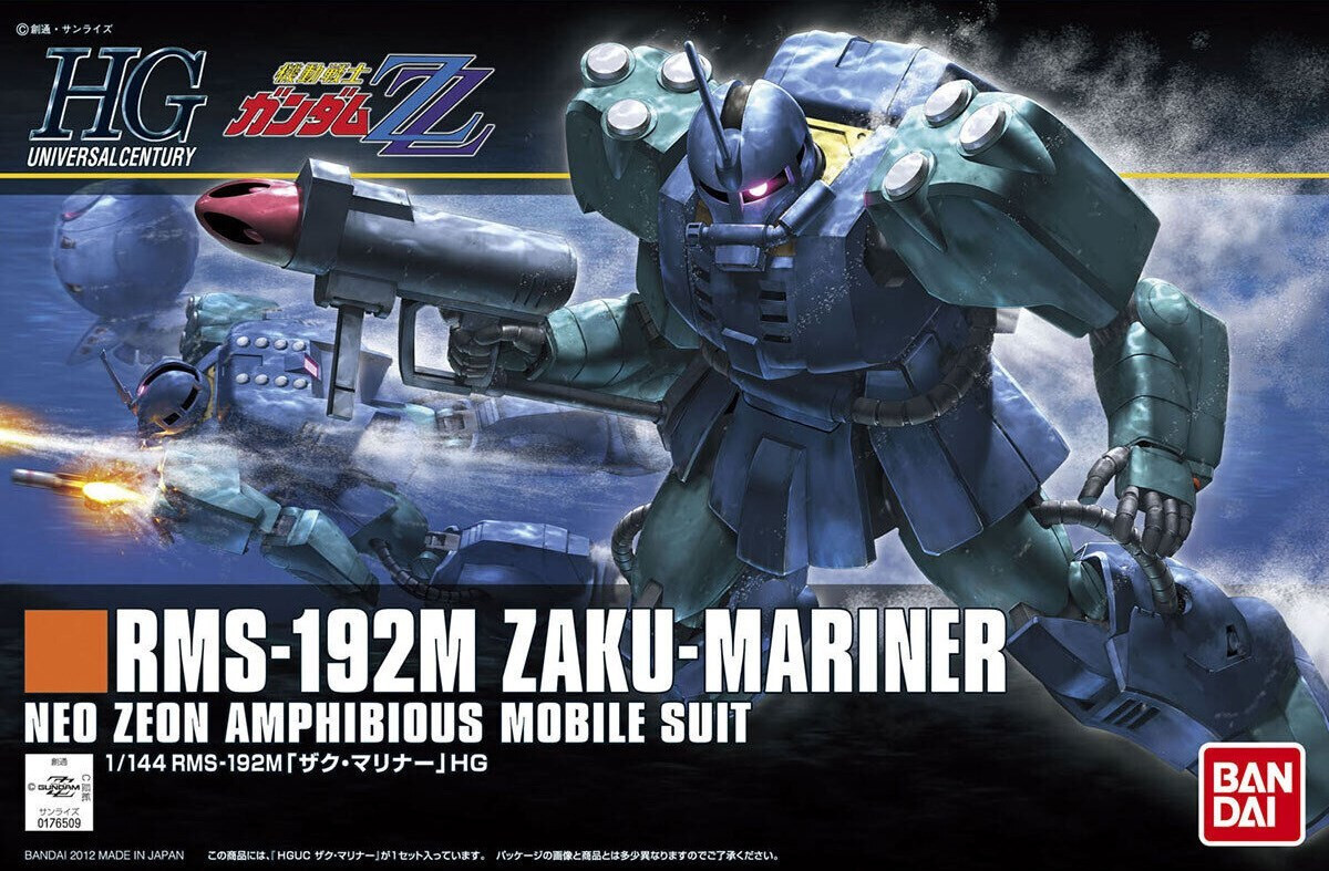 Bandai Namco HGUC 1/144 RMS-192M Zaku-Mariner modelbouwmodel